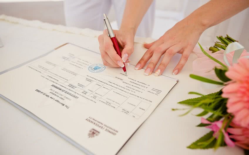 Какие документы нужны для регистрации брака